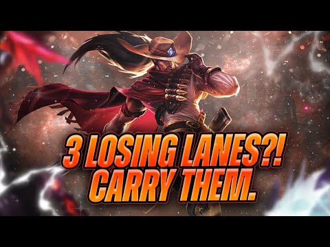 3 LOSING LANES? JUST CARRY THEM! LEARN HOW TO WITH YASUO MID! - League of Legends