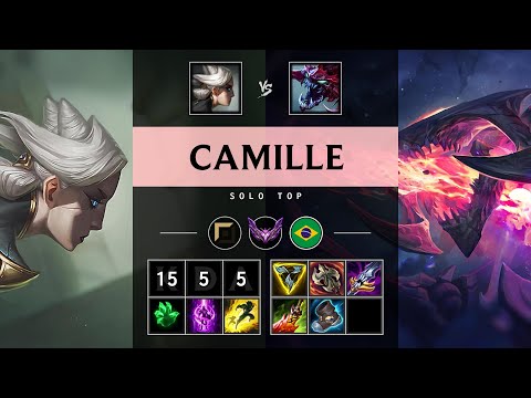Camille Top vs Cho'Gath: Dominating - BR Master Patch 25.S1.1