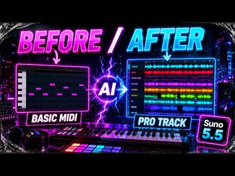 This Basic MIDI Became a Full Song With AI