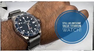 Awesome value Titanium watch for under USD160. Boderry Sea Turtle Full review