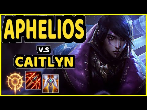 SEDRION (APHELIOS) vs CAITLYN - BOTTOM ADC CHALLENGER GAMEPLAY - EUW
