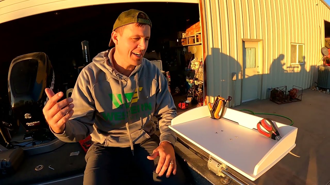 Bait Board Review and Install for Boat Rail