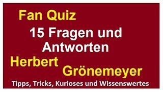 Herbert Grönemeyer Fan Quiz - 15 Fragen und Antworten für echte Fans