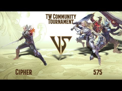 Cipher (Geralt) VS 575 (Siegfried, Nightmare) - Grand Final - TW Community Tournament (28.12.2019)