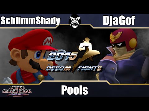 OF - SchlimmShady (Mario) Vs. DjaGof (Cpt. Falcon) - Pools - Super Smash Bros. Melee