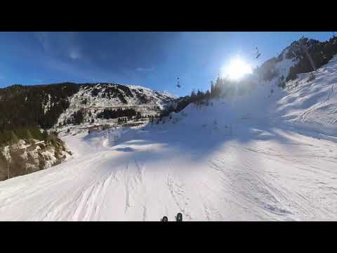 Les Arcs 2025 | SECRET piste (red) | Paradiski [4K]