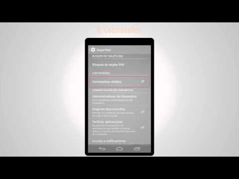 Cómo configurar las opciones de seguridad en Android KitKat