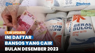 CATAT! Ini Daftar 3 Bansos yang Bakal Cair di Bulan Desember 2023, Ada BLT El Nino Dapat Rp 400 Ribu