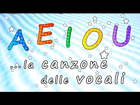 AEIOU - La canzone delle vocali AEIOU - Canzoni per bambini - Baby cartoons - Baby song