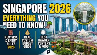 Singapore Complete Travel Guide 2026 — Visa, Costs, Laws, Food, Hidden Spots