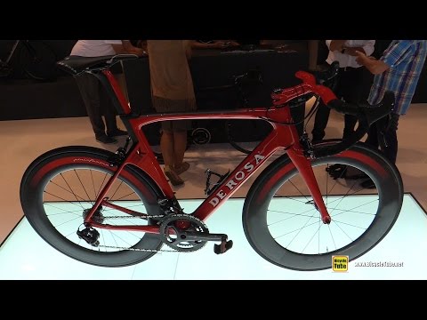 2016 De Rosa SK Pininfarina Road Bike Red   Walkaround   2015 Eurobike