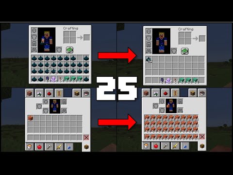 MaxStuff - Minecraft - 25 Inventory Tips & Tricks