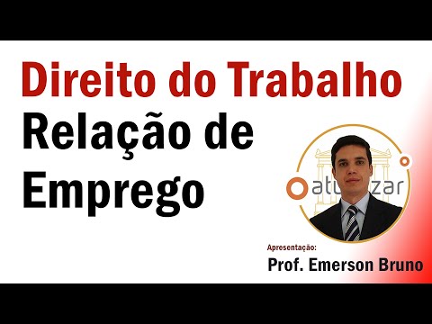 Relação de Trabalho x Relação de Emprego (Requisitos e Distinção) - Parte 01