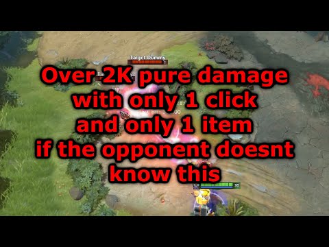 How to double damage with Tinker Aghs / Dota Info Clip
