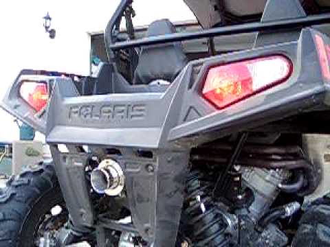Polaris RZR with Gibson Exhaust