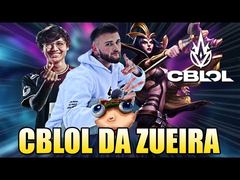 FARPAS DO RANGER E O FLANCO PERFEITO DO TIN - CBLOL DA ZUEIRA