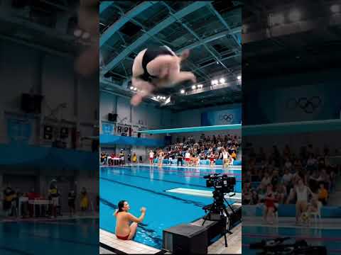 💥 O Salto Mais Insano da História 😂 Pulando na Piscina 🐈 #youtubeshorts  #viralshort  #failbr