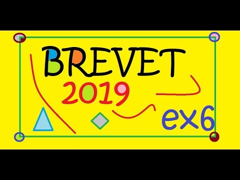 BREVET MATHS 2019  CORRIGE    EX6 algèbre