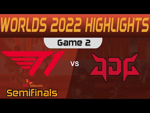 T1 vs JDG Highlights Game 2 Semifinals Worlds 2022 T1 vs JD Gaming by Onivia