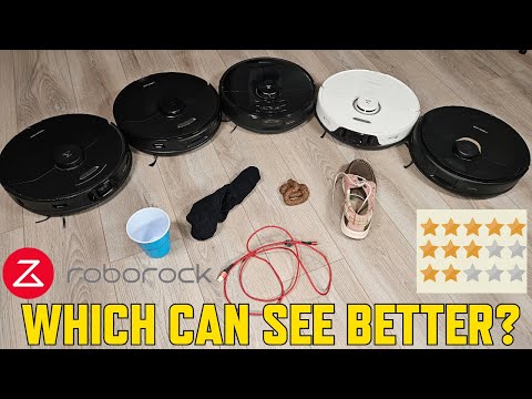 Roborock Obstacle Avoidance Systems Compared & Tested!  S8 Pro, QRevo, S7 Max, S7 MaxV & S6 MaxV.