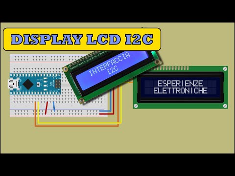 LCD display with I2C interface (Eng sub)