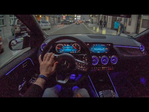 Mercedes B-Class Night | 4K POV Test Drive #212 Joe Black