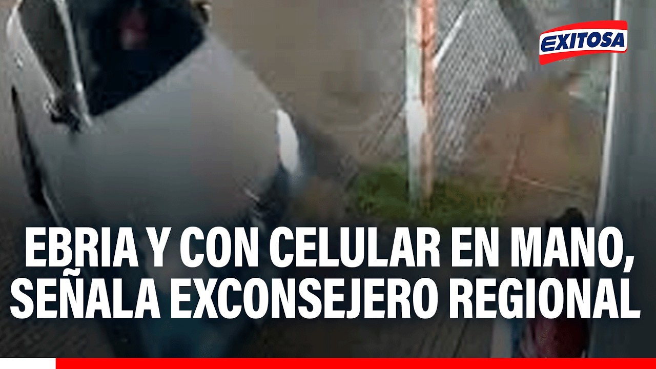 🔴🔵Exconsejero asegura que conductora manejaba ebria y con celular al atropellar a vigilante