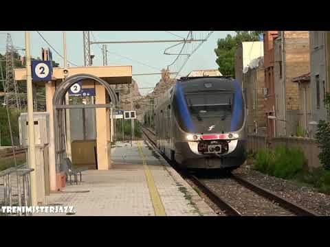 Un veloce minuetto diesel incrocio un altro minuetto. TreniMisterJazz.