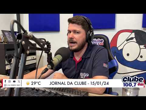 Jornal da Clube - 15/01/24 - Edição do Almoço