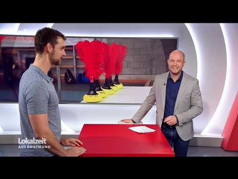 Der CVJM Kamen zu Gast im Studio des WDR zum Indiaca Worldcup 2023