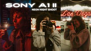 SONY A1 II NEON NIGHT PHOTOGRAPHY - Behind the Scenes ft. Taylor Pendleton