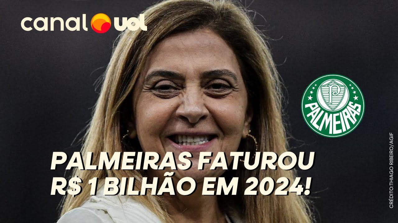 PALMEIRAS ATINGE R$ 1 BILHÃO EM FATURAMENTO PELA PRIMEIRA VEZ!