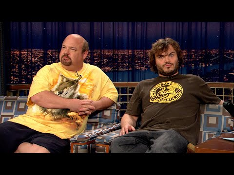 Jack Black & Kyle Gass On Tenacious D's Origin Story - "Late Night With Conan O'Brien"