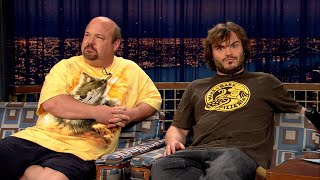 Jack Black &amp; Kyle Gass On Tenacious D&#39;s Origin Story - &quot;Late Night With Conan O&#39;Brien&quot;