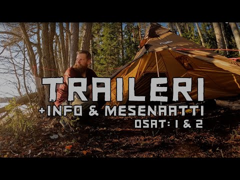 TRAILERI - Bikepackig (Extrawheel) seikkailu NOVA Explorer & Winnerwell Fastfold plus kaminan kanssa