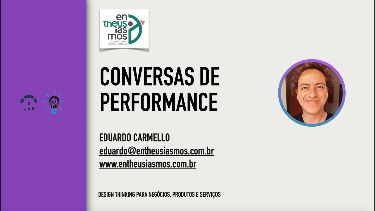 Palestra Conversas de Performance I Eduardo Carmello