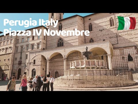 Perugia (Umbria), Italy 🇮🇹 Piazza IV Novembre
