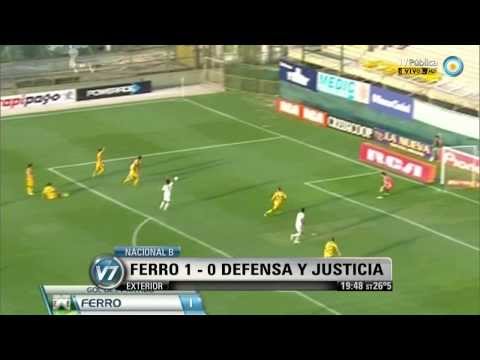 Visión 7: Nacional B: Ferro 1 - 0 Defensa y Justicia