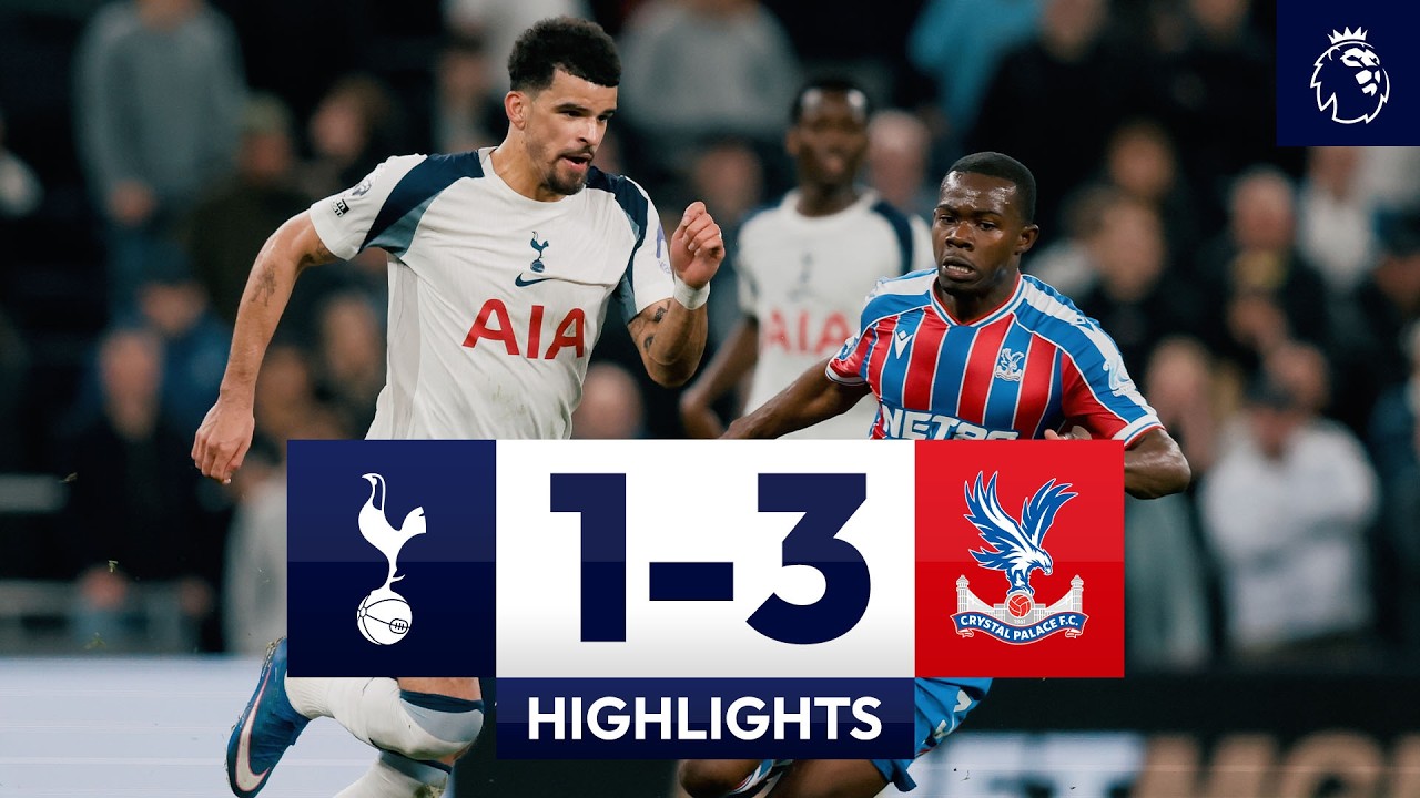 Tottenham Hotspur vs Crystal Palace Highlights