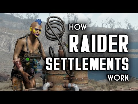 How Raider Settlements Work - Raider Gang Outpost Tutorial