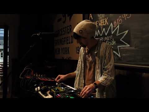 Bringing my synth rig to a local open mic #shorts