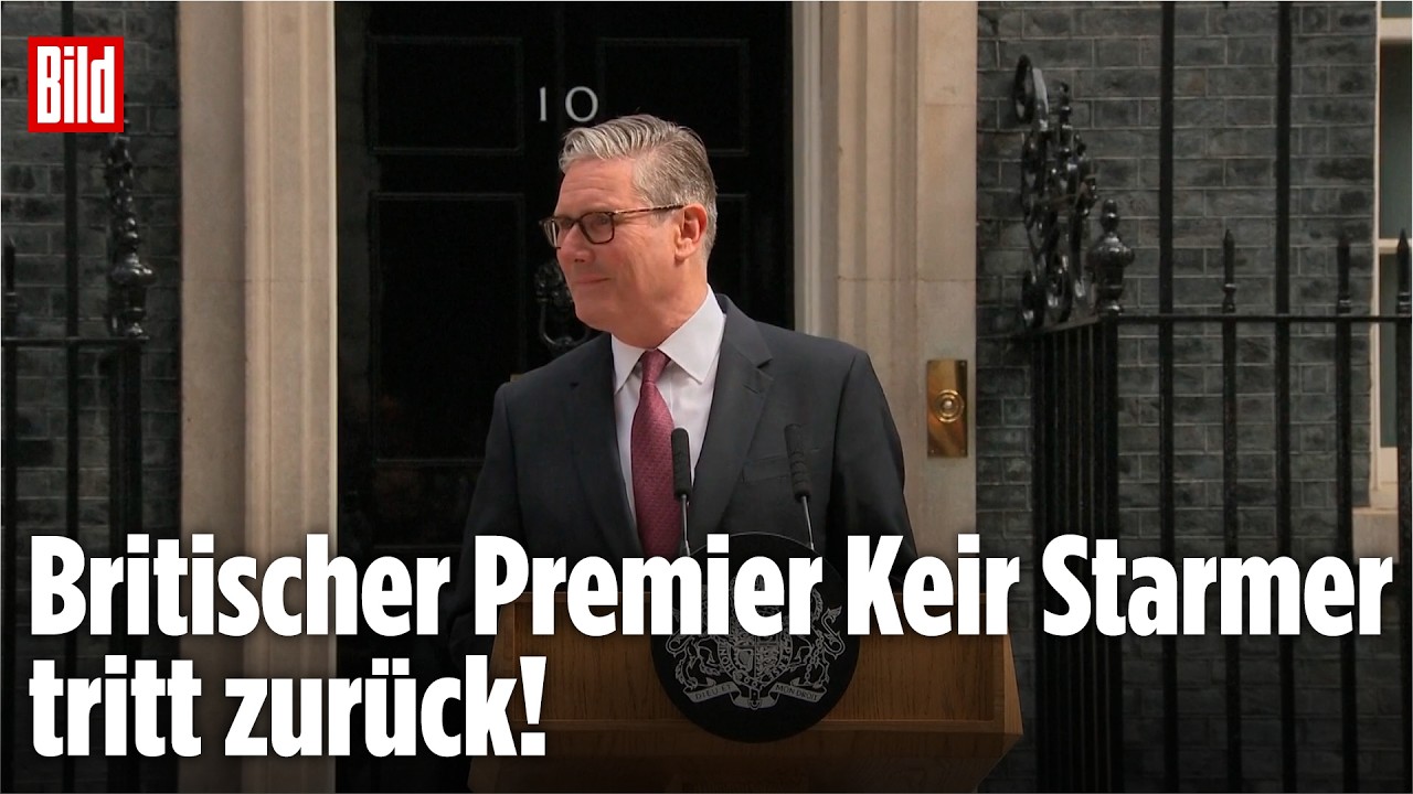 LONDON: Britischer Premier Keir Starmer tritt zurück – im September ist Schluss