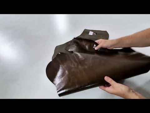 GREEN PULL UP LEATHER  2597