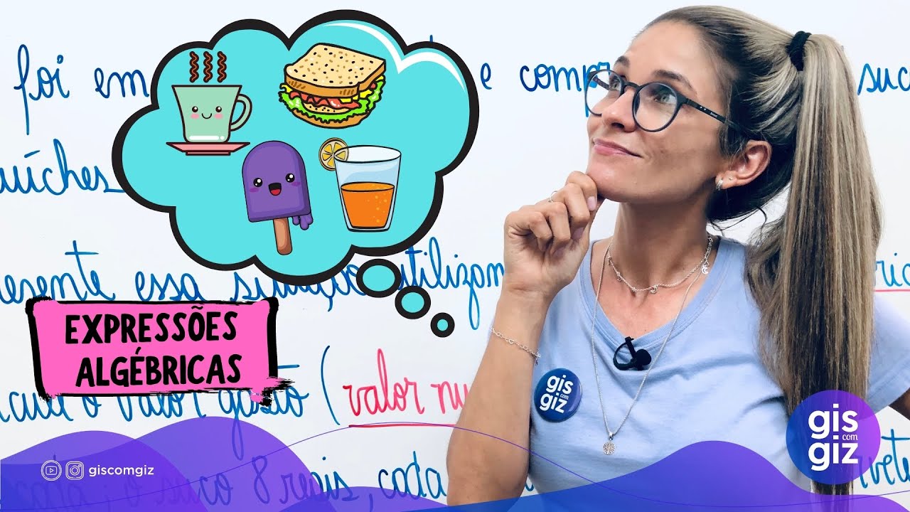 EXPRESSÕES ALGÉBRICAS EXERCÍCIOS 7 ano 8 ano exercícios Prof. Gis/
