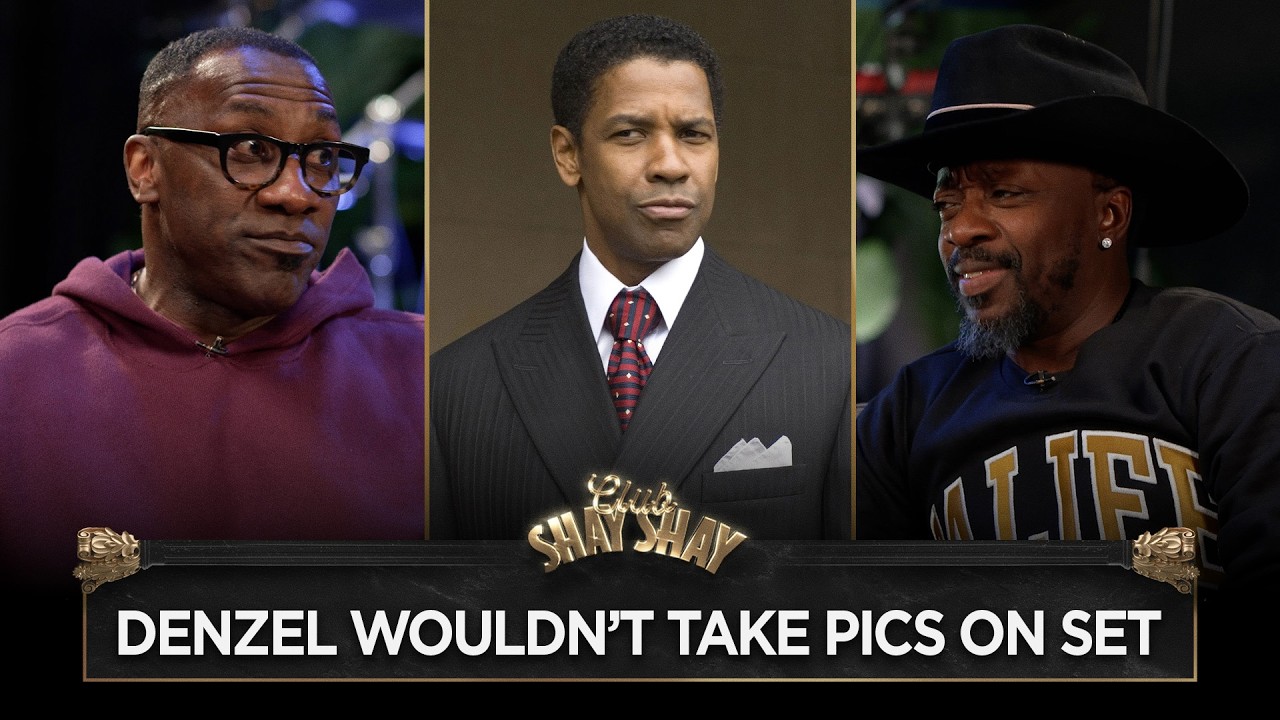 Denzel Washington Wouldn’t Take Pictures On American Gangster Set I CLUB SHAY SHAY