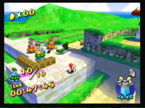 super mario sunshine lp part 51 blue coin week and some