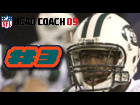 JETS vs DOLPHINS (NFL Head Coach 09 PS3 Gameplay)