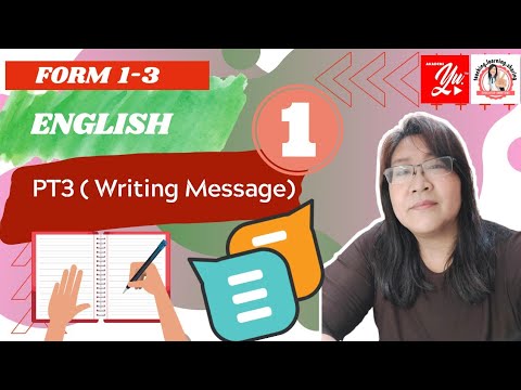 English Form 3- (PT3) Writing Message #PT3English