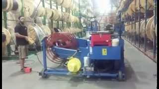 Copper Wire on Steel Rapid Reels at Granite City Electric Supply