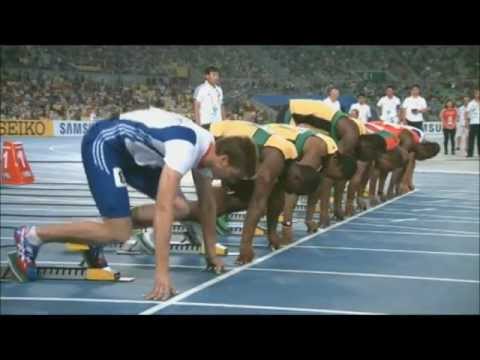 Usain Bolt - False Start at Daegu 2011 World Championship Full HD